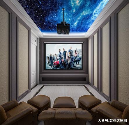 参观别墅的装修，影音室和健身房都搬进了家里，太豪华了吧