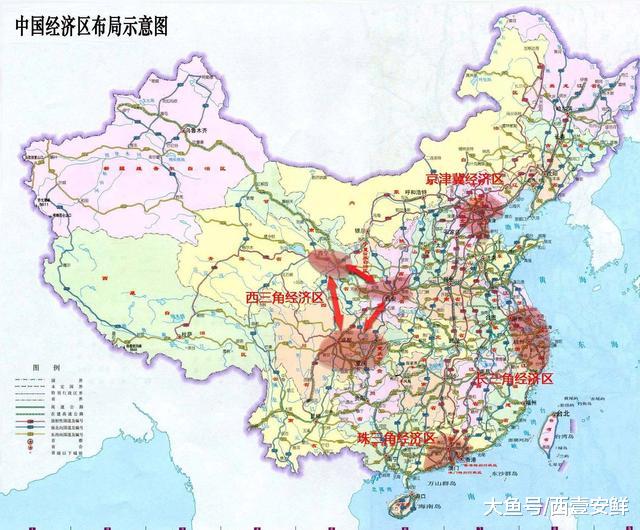 “西三角”概念已提出20年，重庆成都西安竞争大于合作