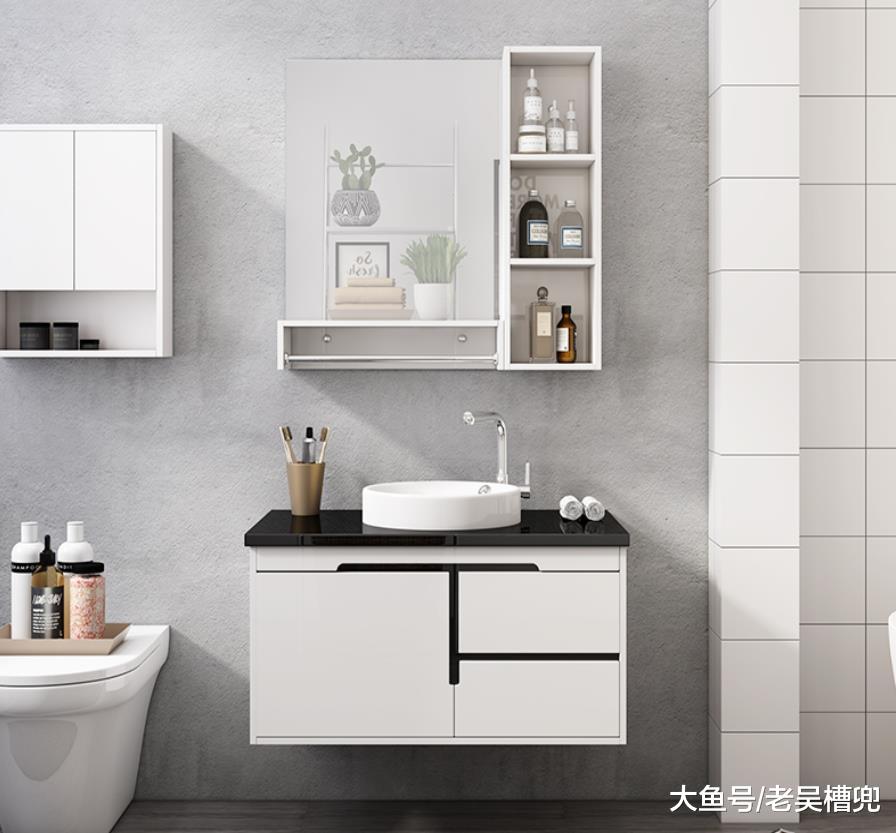 卫生间浴室柜选择，这样的搭配就很美！