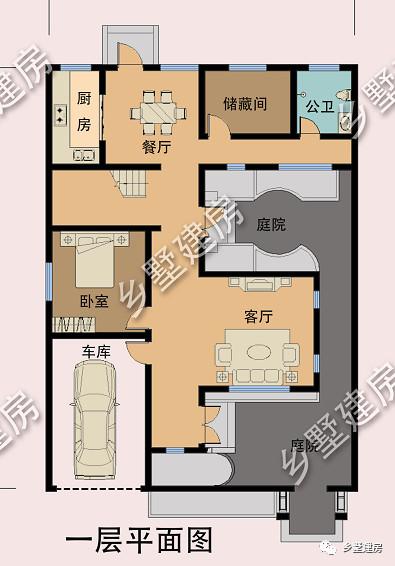 新农村自建别墅最佳户型, 精选前6名, 第1到底有多漂亮?