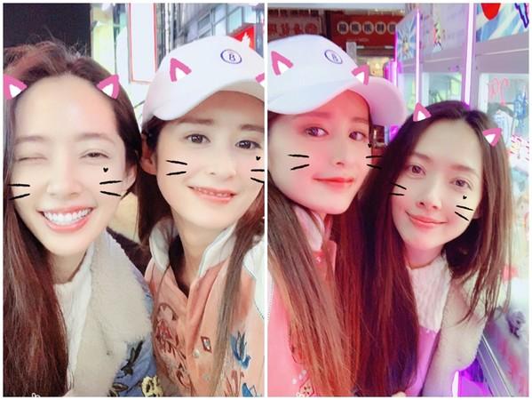 颖儿在宁夏夜市! 旁边惊见台湾混血女神, 陪买小吃
