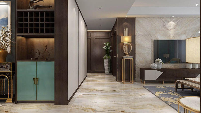 145㎡轻奢美式风，完工后真是漂亮