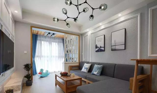 100平美式装修, 别看房小, 装修很有特色!