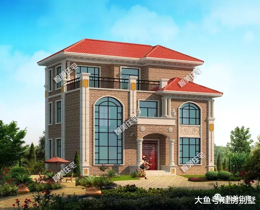 9栋面宽13米的农村别墅，一栋好房可助你走上人生巅峰