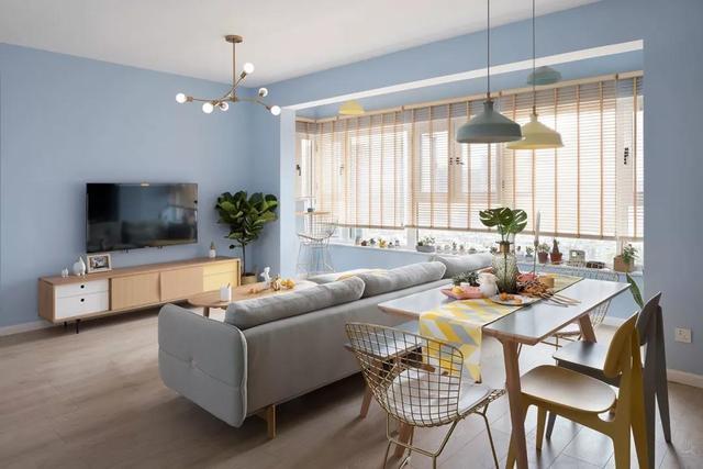 老婆坚持不吊顶，全屋只刷乳胶漆，完工效果不输十几万的装修