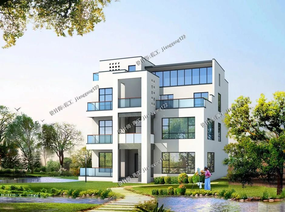 50年后农村别墅长什么样？5款现代风别墅，有颜值有气质不过时