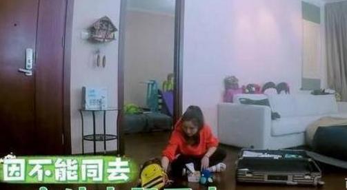 何洁晒出自己的豪宅，如今就跟孩子住一起，房子前后对比差太多了