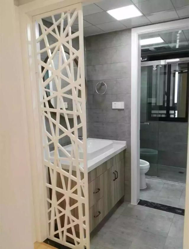 洗手台这样装，实用又大方