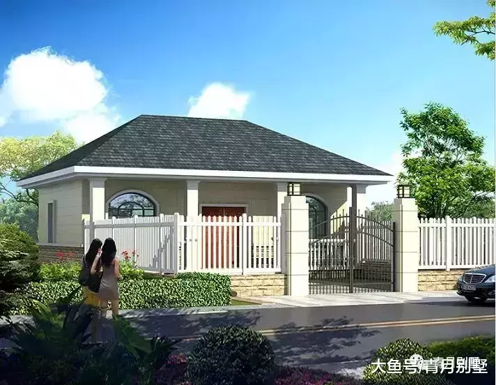 10.5米×9.1米单层乡村小户型, 主体造价仅10万?