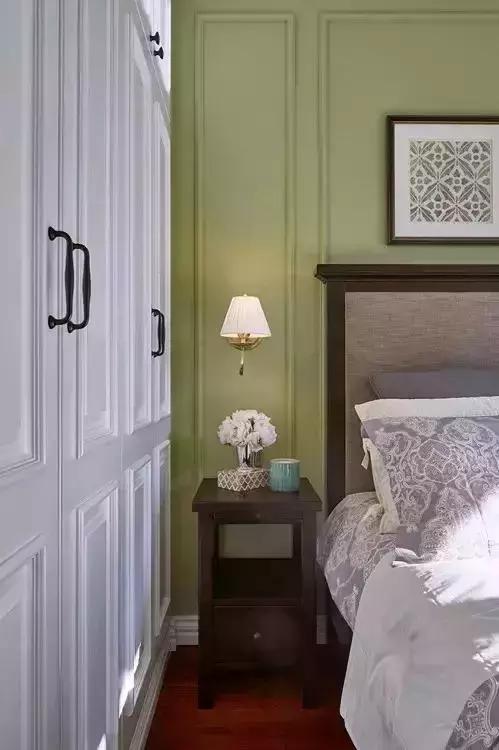 134平乡村美式三室两厅，用文化石打造的电视墙好粗犷！