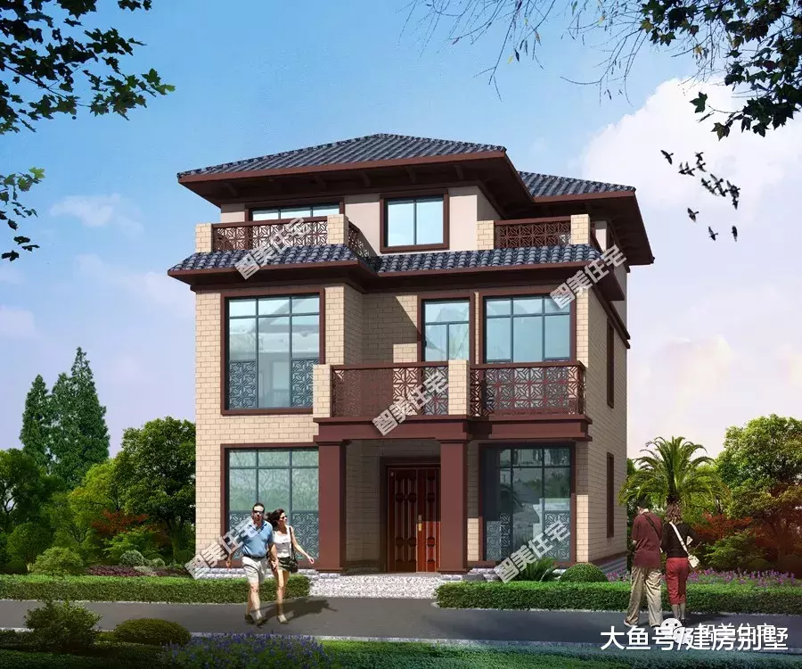 2栋面宽不到10米的自建房，攒够30万，就回老家建一栋