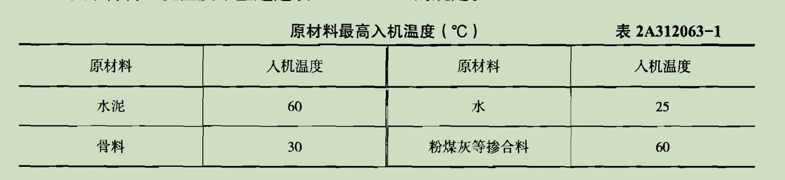 高温天气施工技术