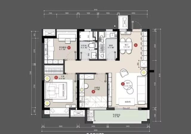89㎡新房全屋做隐形收纳柜，这样的收纳柜邻居看了都要照做