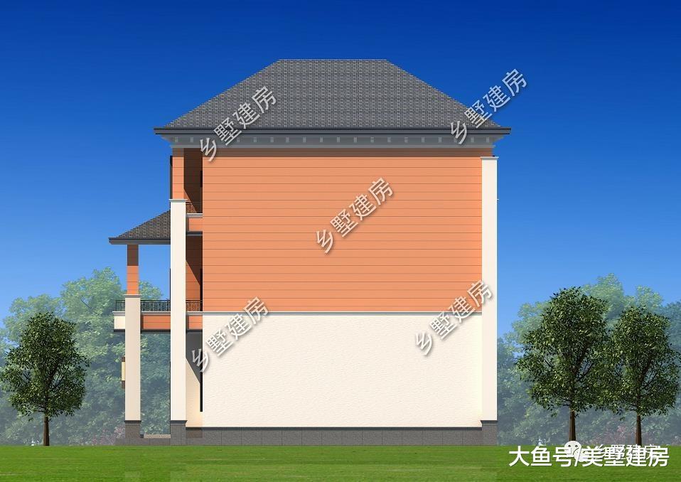 想建房别犹豫，现代风三层别墅来一套，村里人都夸赞你！