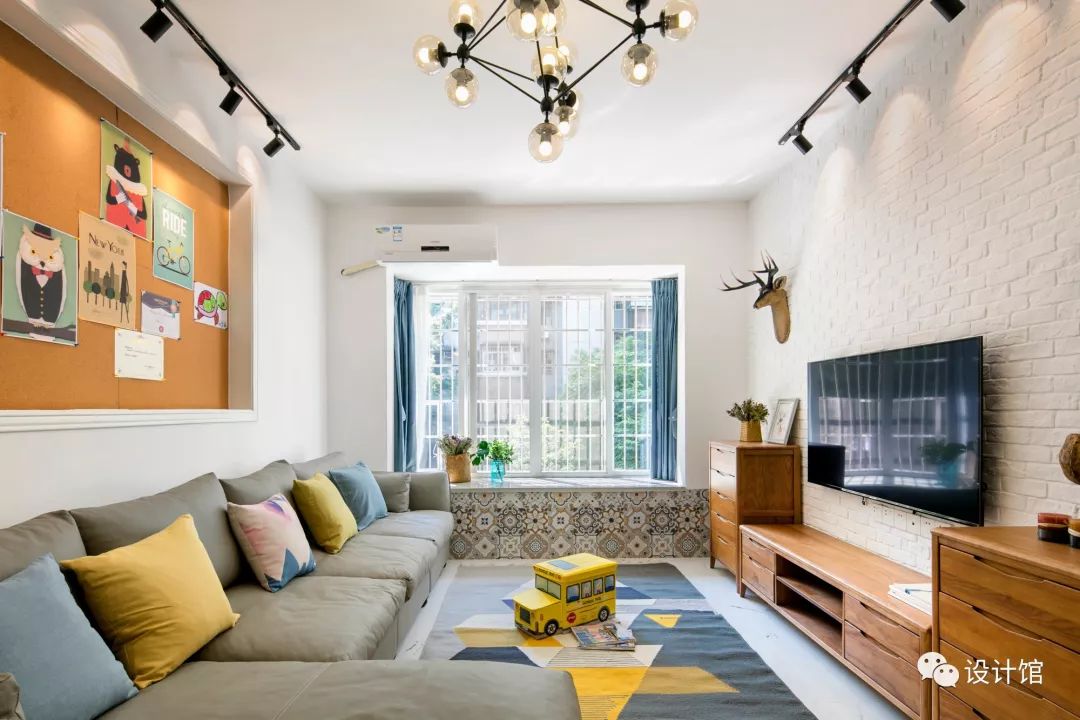 101㎡舒适北欧，简洁干净，素雅温馨