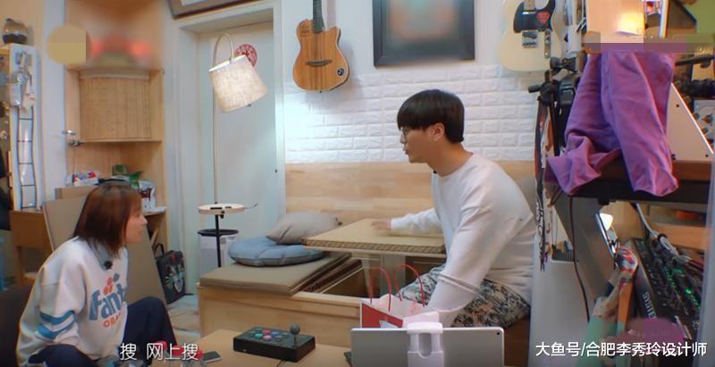 藝人也打拼蝸居！榻榻米當客桌，連壁衣柜做滿墻，吳昕調侃：像個日料店