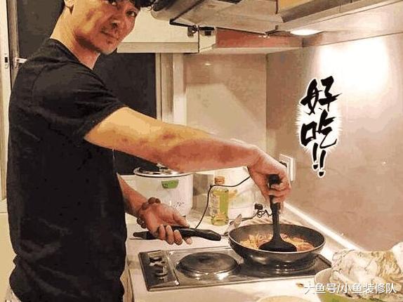 ?晒晒吴越住的豪宅，生活中是好男人，每餐都会下厨做饭