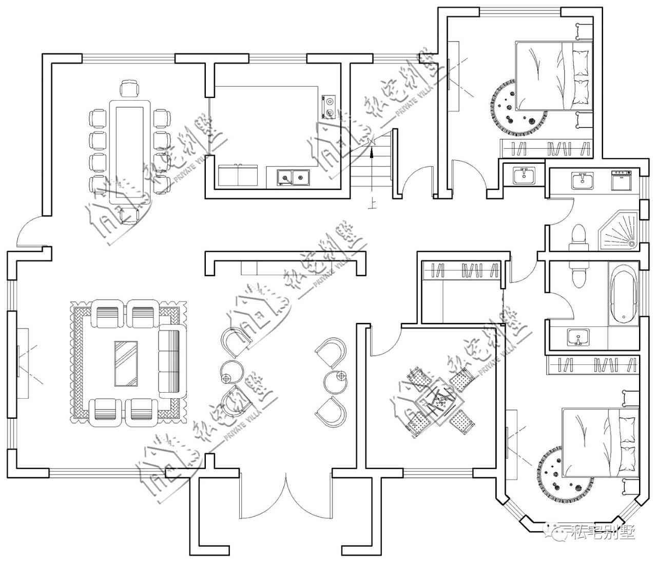 简约欧式两层别墅，2019自建房复式楼这样建特别舒适