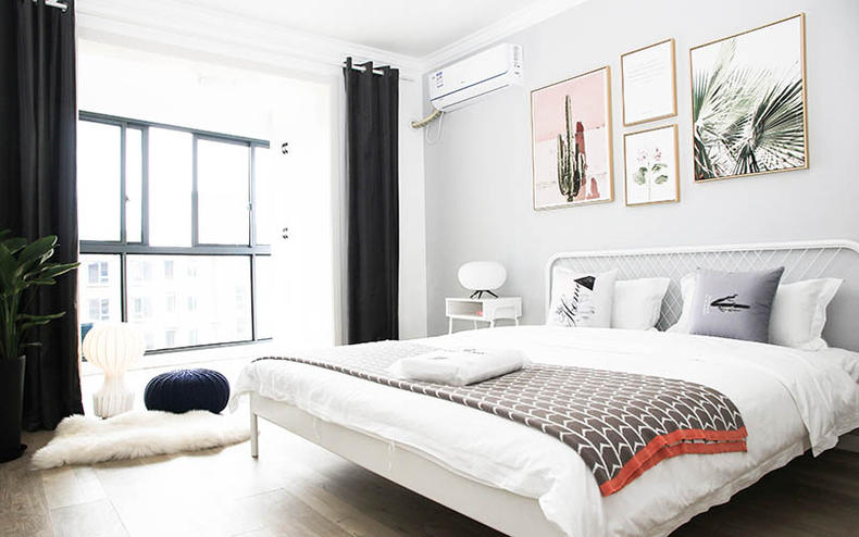 80㎡北欧风两居室，设计亮点多