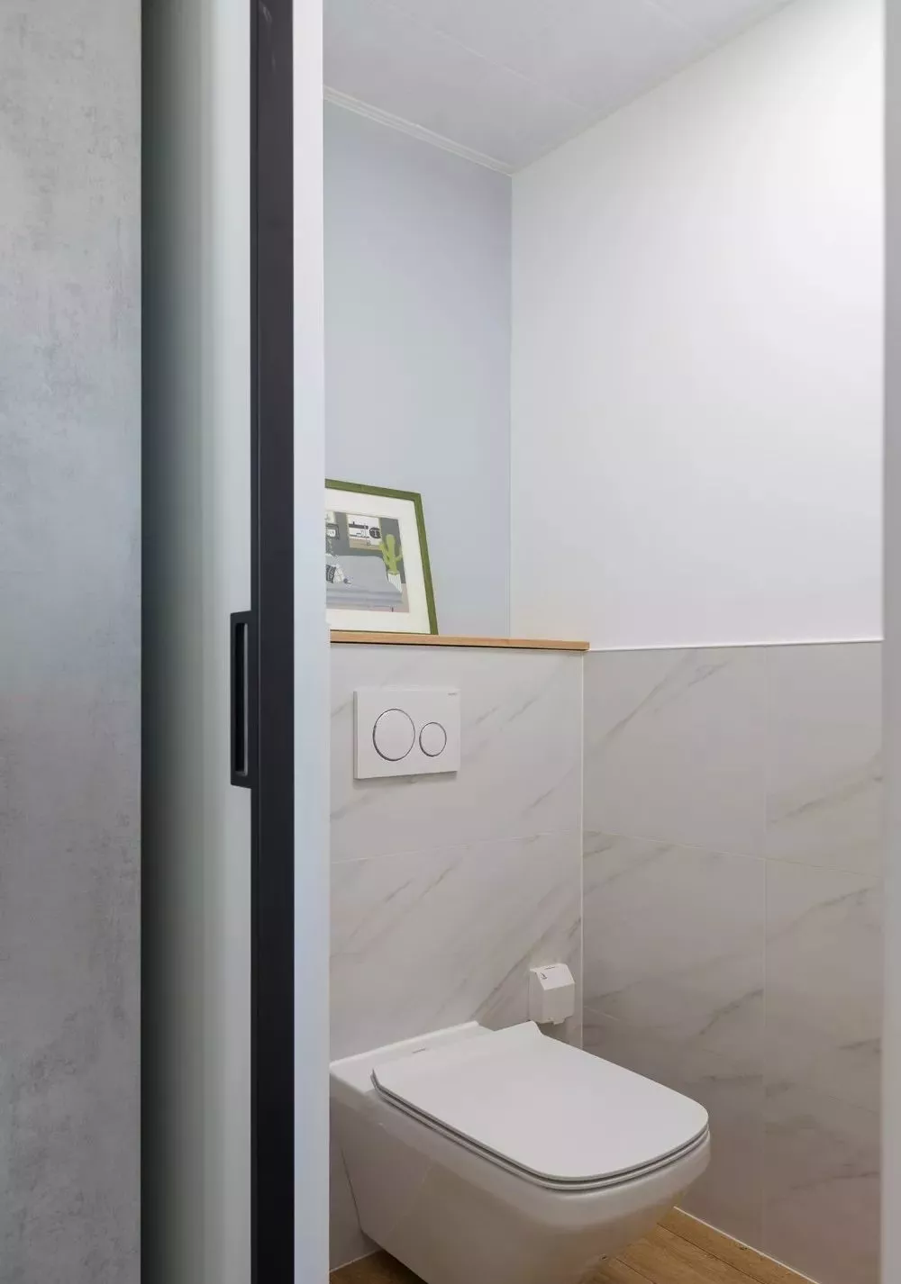 简中式风，古色古香的原木与清新淡雅的绿色搭配，效果别具一格