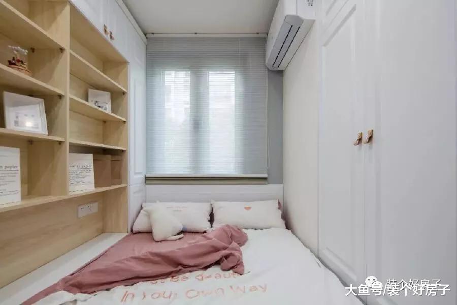 她用上海50㎡小宅秒杀大户人家，一室变两室，还有步入式衣帽间！