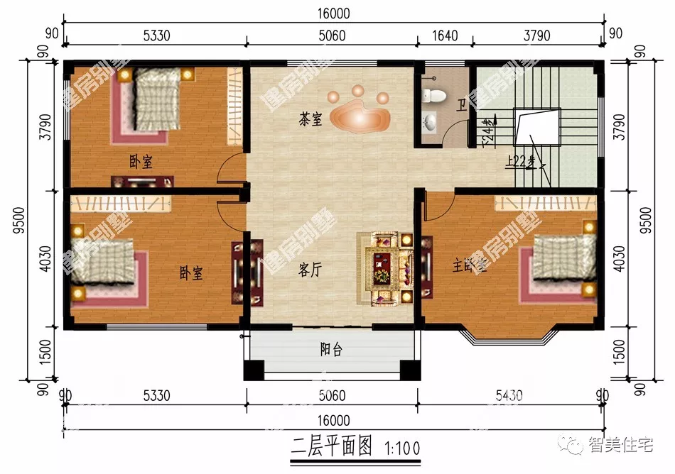 两栋宽16米的农村别墅，建在河南和广东，吸粉无数