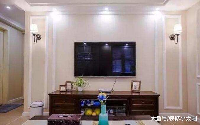 客厅不要再装大理石电视墙了，现在流行装这种，后悔发现晚了