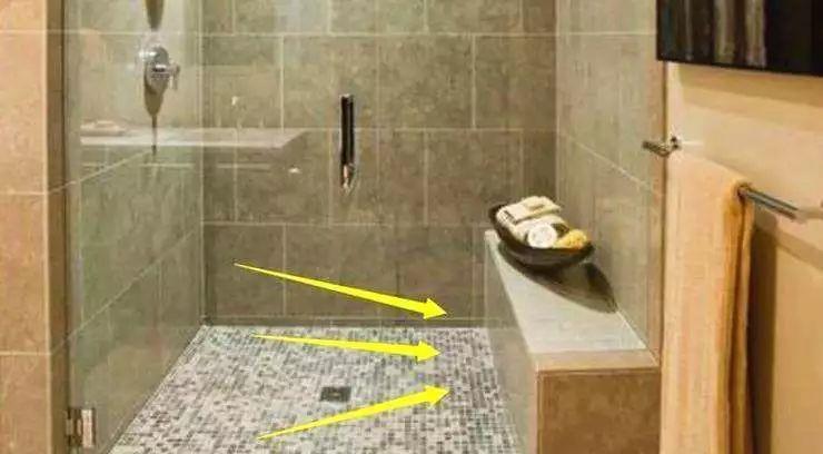 卫生间干湿分离这样装，非常漂亮，洗澡也方便！