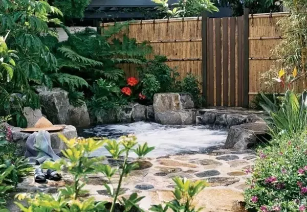 院子里的水景，美到隔壁邻居都来翻墙看！