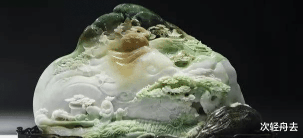 翡翠:\独玉见红,价值连城\