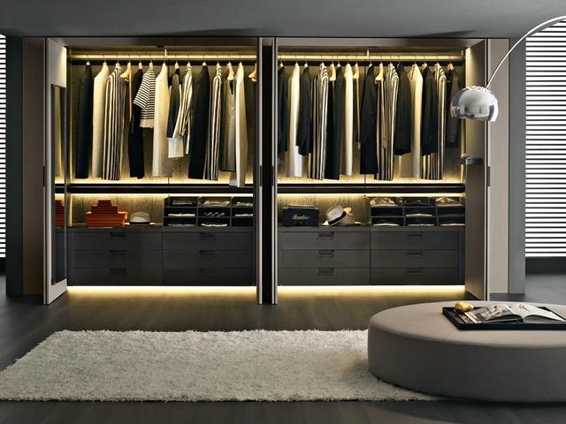 超美的衣帽间设计，满足你的全部幻想！