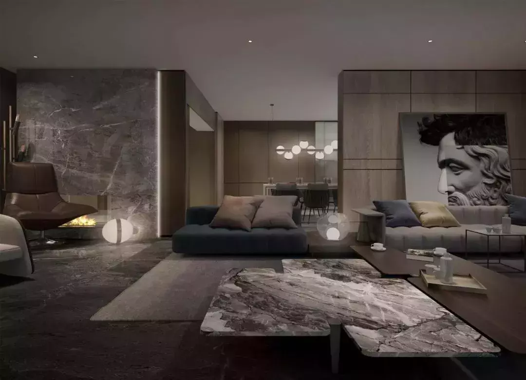 300m2頂級輕奢大平層，黑色演繹的穩重人生