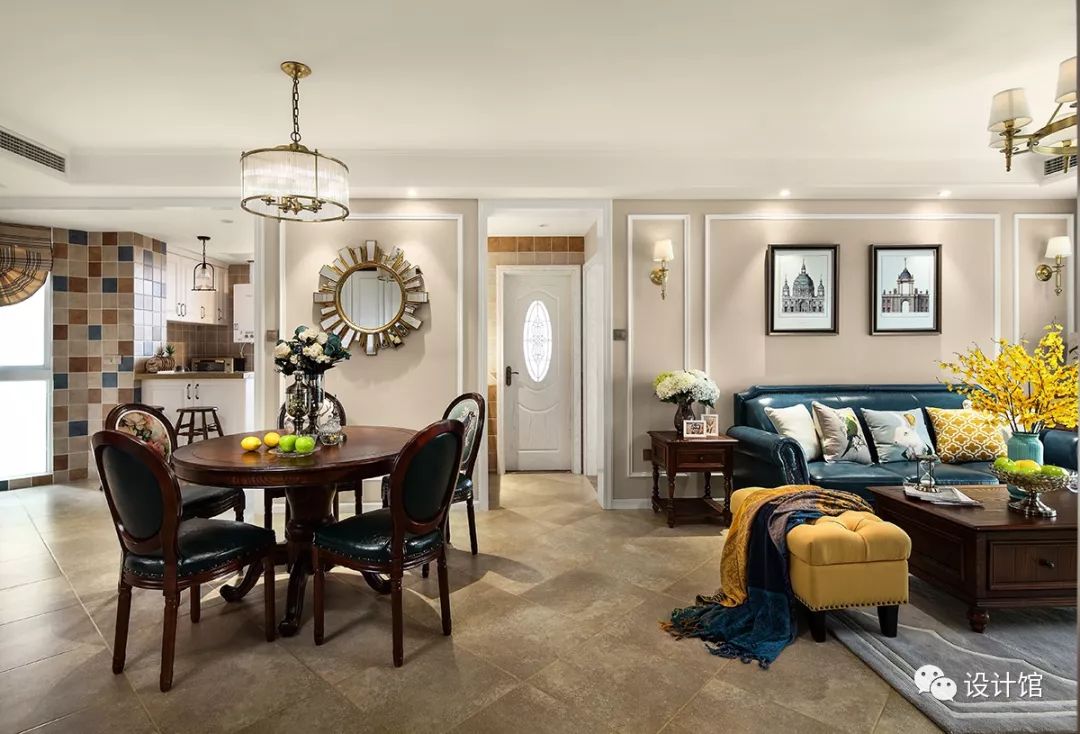 ?140㎡现代美式，成熟优雅，稳重档次