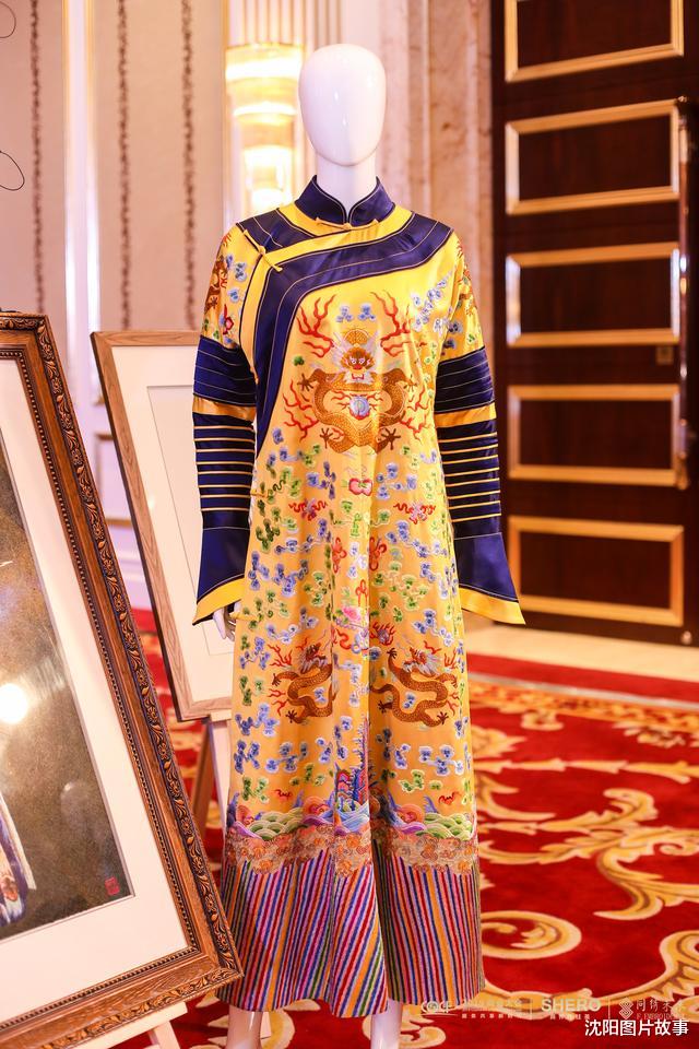 盛京满绣亮相上海传承非遗文化