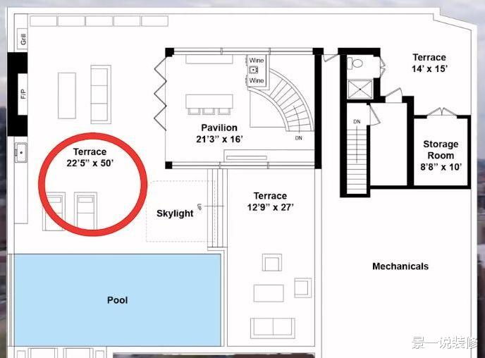 558㎡顶层复式，价值2亿，比别墅更让人惊艳！