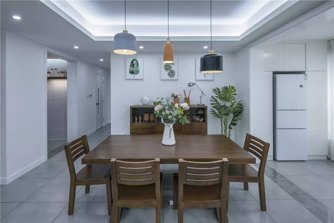 126平的现代北欧风二居室，惬意而又悠闲的家