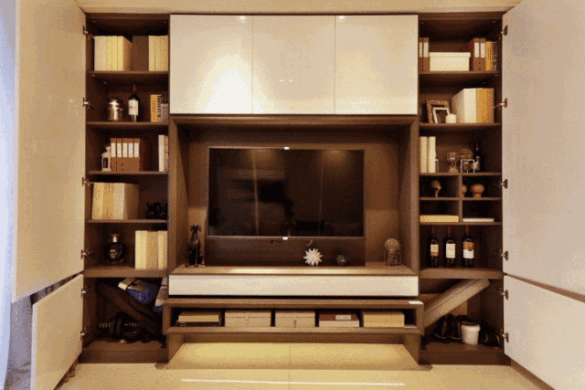 89㎡新房全屋做隐形收纳柜，这样的收纳柜邻居看了都要照做