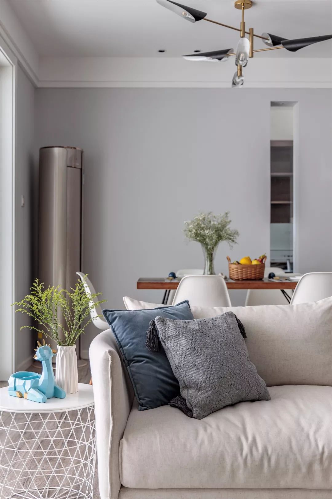 110㎡简约北欧，清新淡雅，温暖的家