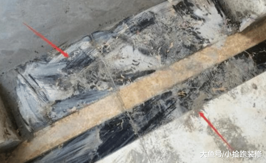 看到门槛石上带金线，业主说赚了，可看到拼缝后直接让拆掉