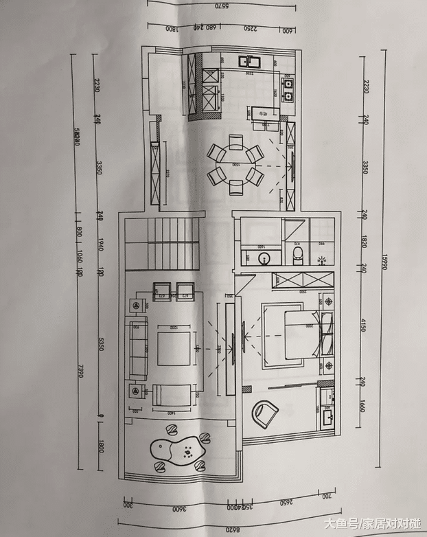 210㎡躍層新房，花費78W！全屋真心漂亮，客廳耐看極了，曬一曬！