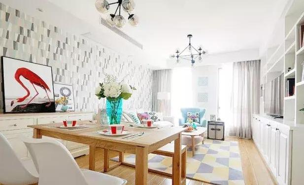 80后小夫妻装修95㎡三居只花了9万，给朋友们羡慕坏了！