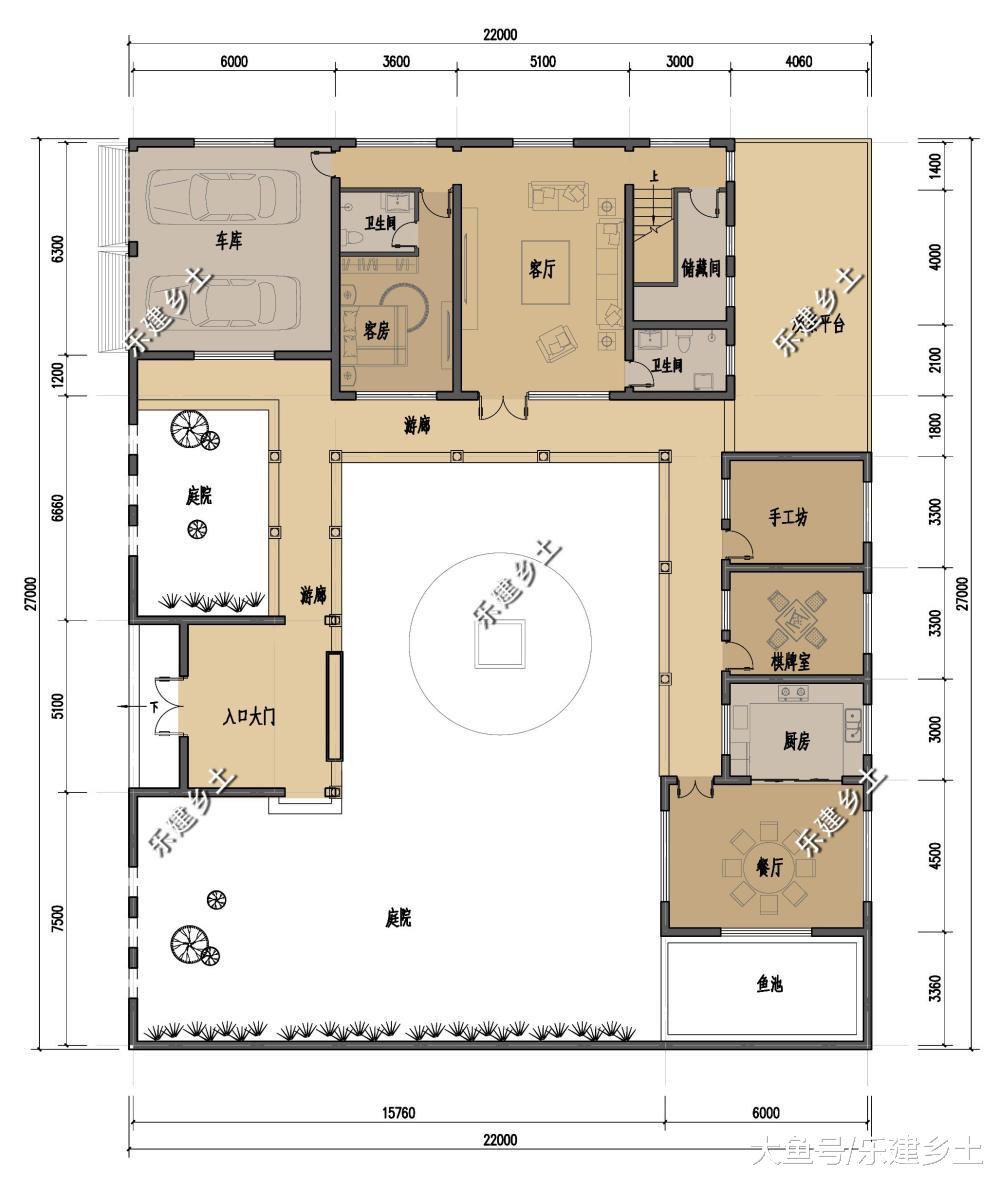 青瓦白墙, 古意流转, 中式宅院里的惬意生活