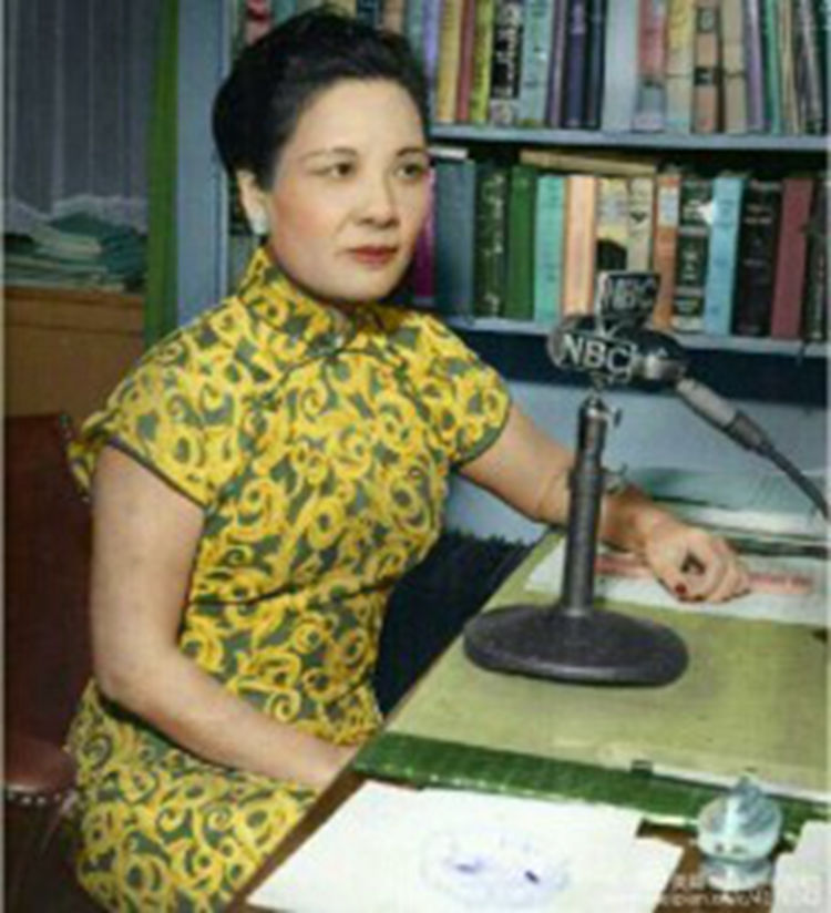 宋美龄106岁去世, 临终时含泪说道: 我一生对不起这三个男人