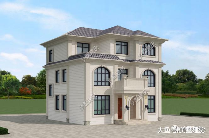 10x10米的欧式别墅，清新而纯粹，在农村生活中大放异彩！