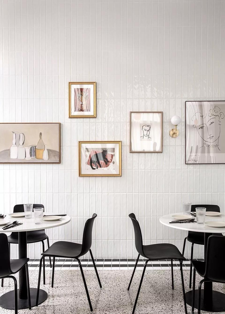 时下最流行的简约清新风格餐厅，时尚年轻人的新聚集地！