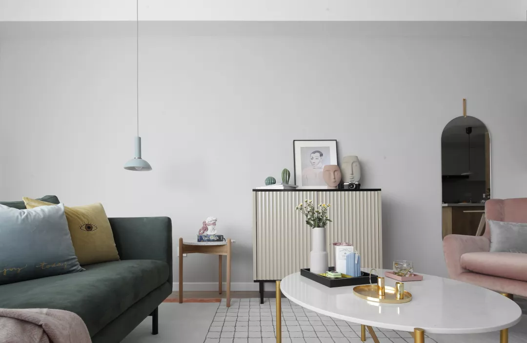 110㎡北欧风格装修效果图，卡座餐厅精致实用！