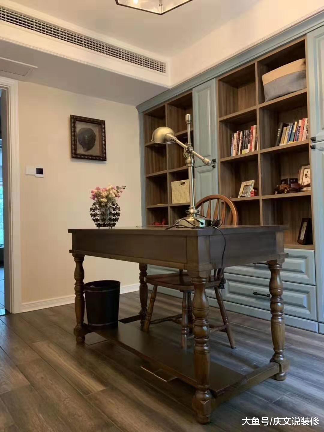 复古美式惊艳毕业，装修虽累但乐在其中