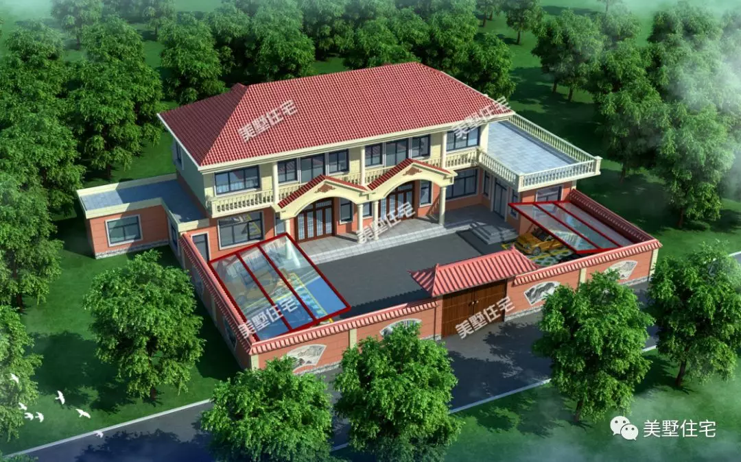 4款简单精致的二层农家小院，经济实用，父母养老的不二之选