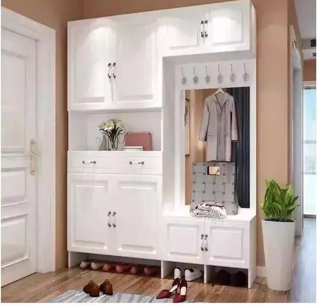 装修就要打造一个这么漂亮的鞋柜，邻居夸，好友赞，倍有面子！