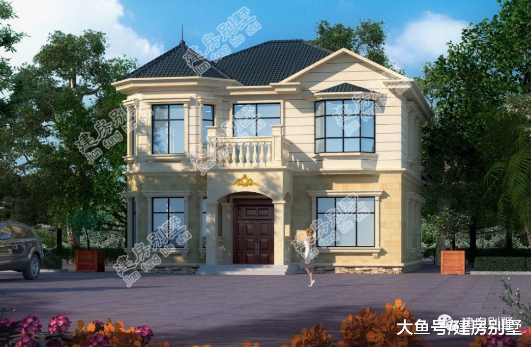 两栋面宽11米的自建房设计，布局简单实用外观好看